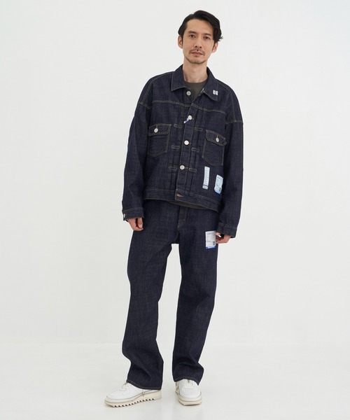 In・stru(men-tal).(インストルメンタル)の「【Maison MIHARAYASUHIRO / メゾンミハラヤスヒロ】ONE WASHED SELVAGE DENIM STRAIGHT PANTS/in・stru(men-tal).(デニムパンツ・メンズ・インディゴブルー・44/46)」の5枚目の写真