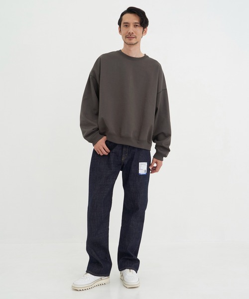 In・stru(men-tal).(インストルメンタル)の「【Maison MIHARAYASUHIRO / メゾンミハラヤスヒロ】ONE WASHED SELVAGE DENIM STRAIGHT PANTS/in・stru(men-tal).(デニムパンツ・メンズ・インディゴブルー・44/46)」の4枚目の写真
