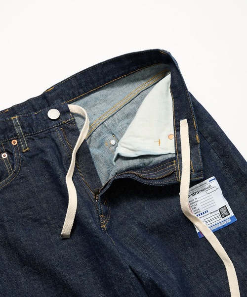 In・stru(men-tal).(インストルメンタル)の「【Maison MIHARAYASUHIRO / メゾンミハラヤスヒロ】ONE WASHED SELVAGE DENIM STRAIGHT PANTS/in・stru(men-tal).(デニムパンツ・メンズ・インディゴブルー・44/46)」の7枚目の写真