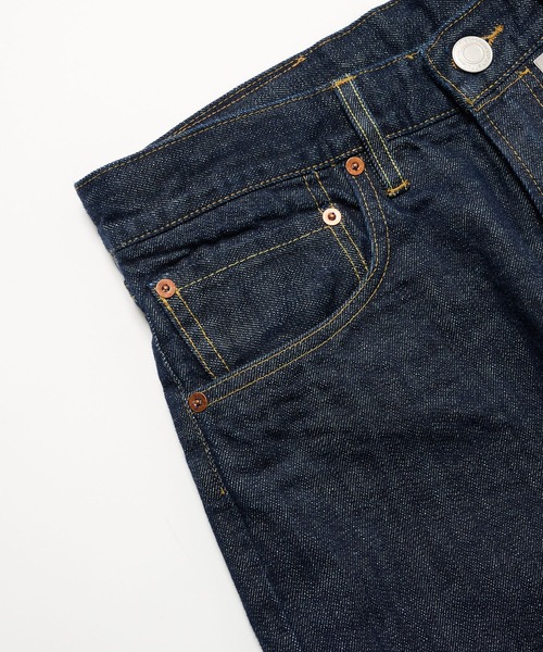 In・stru(men-tal).(インストルメンタル)の「【Maison MIHARAYASUHIRO / メゾンミハラヤスヒロ】ONE WASHED SELVAGE DENIM STRAIGHT PANTS/in・stru(men-tal).(デニムパンツ・メンズ・インディゴブルー・44/46)」の9枚目の写真