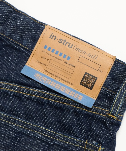 In・stru(men-tal).(インストルメンタル)の「【Maison MIHARAYASUHIRO / メゾンミハラヤスヒロ】ONE WASHED SELVAGE DENIM STRAIGHT PANTS/in・stru(men-tal).(デニムパンツ・メンズ・インディゴブルー・44/46)」の13枚目の写真