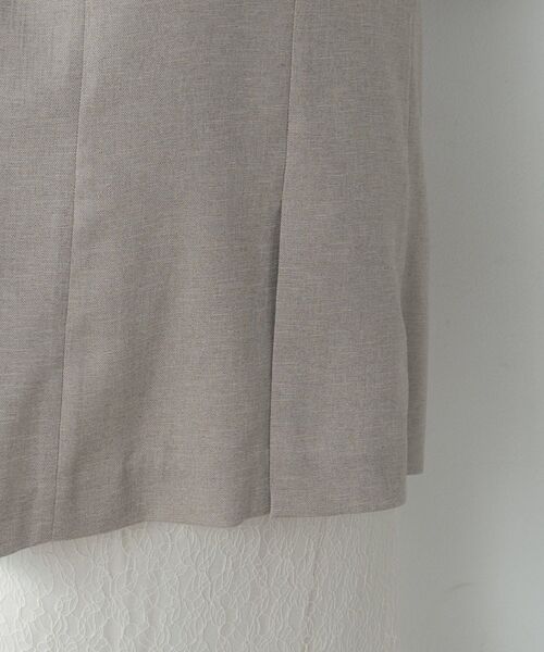 GALLEST（ギャレスト）の「ダブルブレストオーバージャケット（テーラードジャケット・レディース・ライトベージュ/ネイビー・36/38/40）」の8枚目の写真