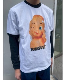 RASSVET / PACCBET | RASSVET/ラスべート MERCI TEE(Tシャツ/カットソー)