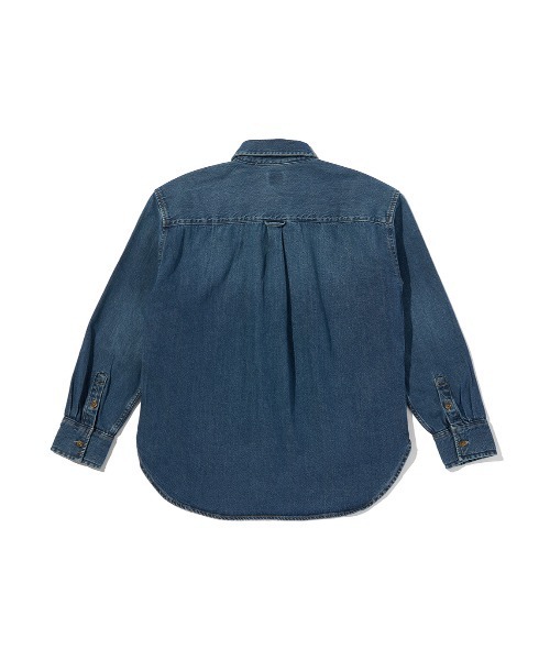 Levi's(リーバイス)の「Levi's/リーバイス ハーリー ボーイフレンドシャツ(シャツ/ブラウス・レディース・インディゴブルー・M/S/XS)」の3枚目の写真
