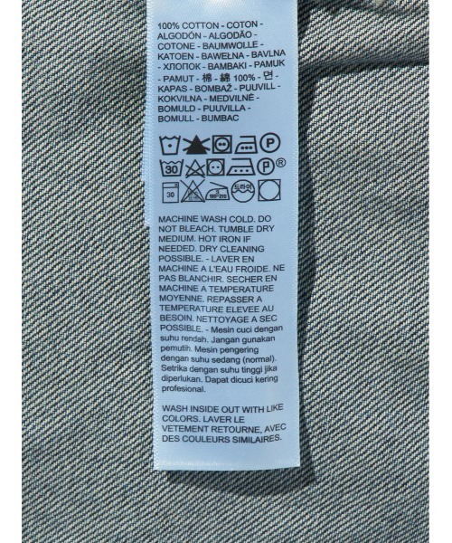 Levi's(リーバイス)の「Levi's/リーバイス ハーリー ボーイフレンドシャツ(シャツ/ブラウス・レディース・インディゴブルー・M/S/XS)」の8枚目の写真