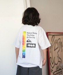 Quiksilver（クイックシルバー）の「QUIKSILVER/クイックシルバー キッズ 半袖 Tシャツ バックプリント KST261001（Tシャツ/カットソー）」