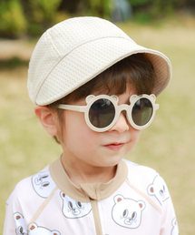 BAY-B（ベイビー）の「子供用紫外線遮断 キッズサングラス ベアーズ 6点セット（サングラス）」