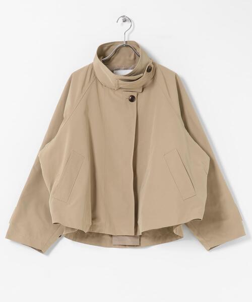 新品 Sonny Label 撥水バックフレアスタンドカラーコート ベージュ URBAN RESEARCH Sonny Label（アーバンリサーチサニーレーベル）の「撥