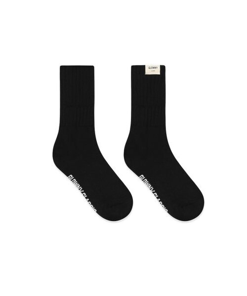 GLOWNY（グロウニ―）の「EVERYDAY G SOCKS 3.0 (BLACK)（ソックス/靴下・レディース・その他・FREE）」の2枚目の写真