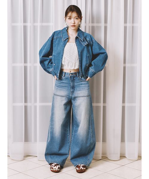 LILY BROWN（リリーブラウン）の「ウッドソールスタッズサボ（サンダル・レディース・キャメル/ブラック/マルチ・S/M/L）」の9枚目の写真