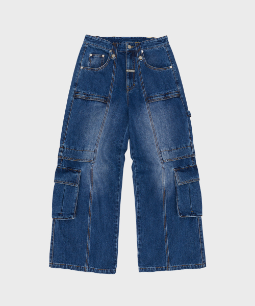 THEVINYLHOUSE(ザバイニルハウス)の「HARDTACK WIDE DENIM PANTS BLUE (VH2ESUD110A)(デニムパンツ・メンズ・その他・M/L)」の7枚目の写真