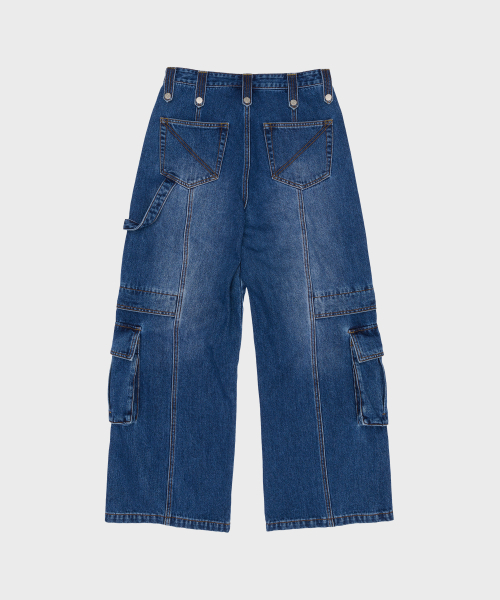 THEVINYLHOUSE(ザバイニルハウス)の「HARDTACK WIDE DENIM PANTS BLUE (VH2ESUD110A)(デニムパンツ・メンズ・その他・M/L)」の8枚目の写真
