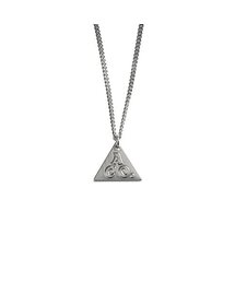 APOSTROPHE COMMA（アポストロフィコンマ）の「ACOロゴ三角ネックレス（ネックレス）」