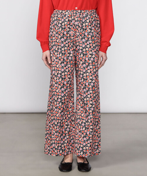 ORCIVAL（オーシバル）の「ORCIVAL | コットンポプリン プリントイージーパンツ WOMEN（その他パンツ・レディース・レッド系その他/ブルー系その他5/グリーン系その他・1）」の16枚目の写真