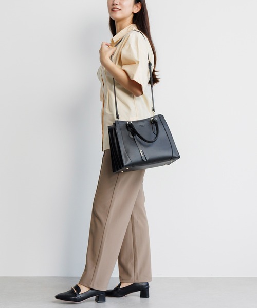 Jewelna Rose（ジュエルナローズ）の「【4点セット】 クロフォード シンクブラック 16311（ハンドバッグ・レディース・ブラック・FREE）」の5枚目の写真