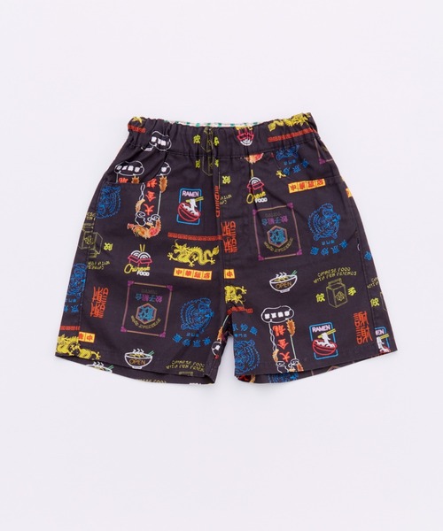 Ocean&Ground(オーシャン&グラウンド)の「Jr.サンフランシスコシティショーツ(その他パンツ・キッズ・オフホワイト/マルチ/チャコール/グリーン・160/150)」の2枚目の写真