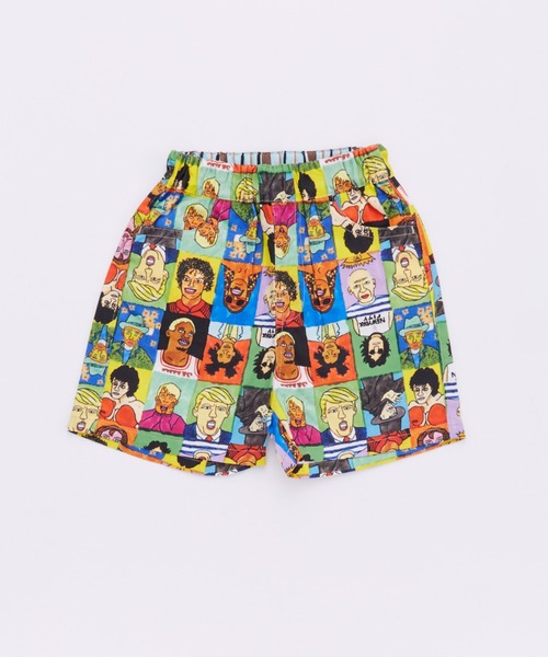 Ocean&Ground(オーシャン&グラウンド)の「Jr.サンフランシスコシティショーツ(その他パンツ・キッズ・オフホワイト/マルチ/チャコール/グリーン・160/150)」の4枚目の写真