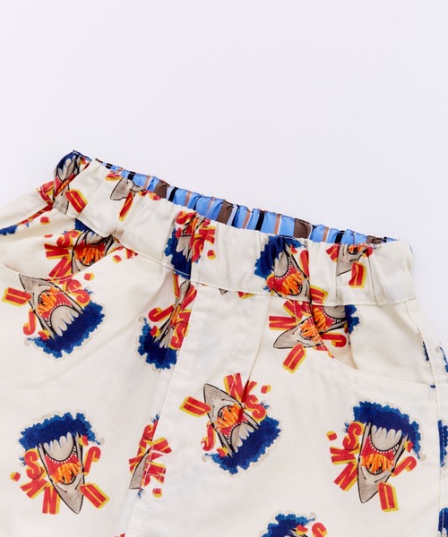 Ocean&Ground(オーシャン&グラウンド)の「Jr.サンフランシスコシティショーツ(その他パンツ・キッズ・オフホワイト/マルチ/チャコール/グリーン・160/150)」の11枚目の写真