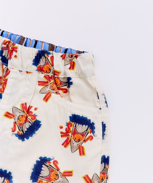 Ocean&Ground(オーシャン&グラウンド)の「Jr.サンフランシスコシティショーツ(その他パンツ・キッズ・オフホワイト/マルチ/チャコール/グリーン・160/150)」の12枚目の写真