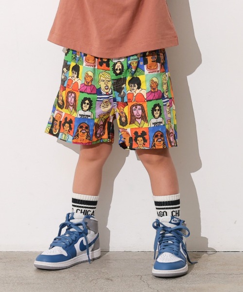 Ocean&Ground(オーシャン&グラウンド)の「Jr.サンフランシスコシティショーツ(その他パンツ・キッズ・オフホワイト/マルチ/チャコール/グリーン・160/150)」の19枚目の写真