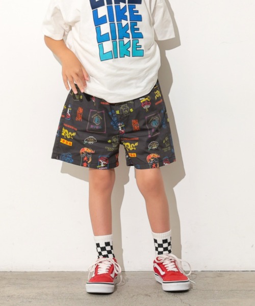 Ocean&Ground(オーシャン&グラウンド)の「Jr.サンフランシスコシティショーツ(その他パンツ・キッズ・オフホワイト/マルチ/チャコール/グリーン・160/150)」の5枚目の写真