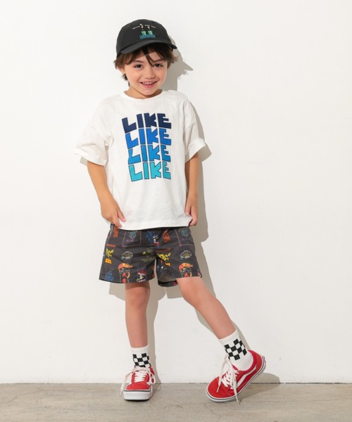 Ocean&Ground(オーシャン&グラウンド)の「Jr.サンフランシスコシティショーツ(その他パンツ・キッズ・オフホワイト/マルチ/チャコール/グリーン・160/150)」の9枚目の写真
