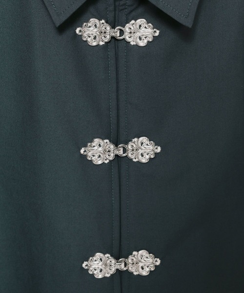 HARE（ハレ）の「2WAYチャイナシャツ(HARE)（シャツ/ブラウス・レディース・ホワイト/ブルー/ブラック/グリーン/パープル・FREE）」の20枚目の写真