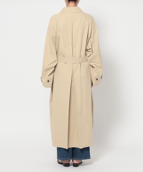 LOWRYS FARM（ローリーズファーム）の「ステンカラーコート 636403（ステンカラーコート・レディース・ベージュ/ネイビー・FREE）」の12枚目の写真