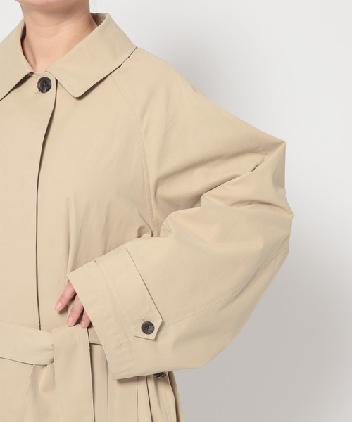 LOWRYS FARM（ローリーズファーム）の「ステンカラーコート 636403（ステンカラーコート・レディース・ベージュ/ネイビー・FREE）」の14枚目の写真