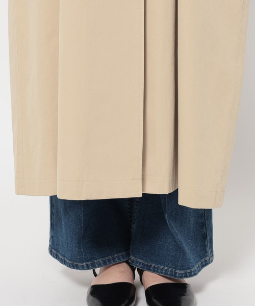 LOWRYS FARM（ローリーズファーム）の「ステンカラーコート 636403（ステンカラーコート・レディース・ベージュ/ネイビー・FREE）」の15枚目の写真