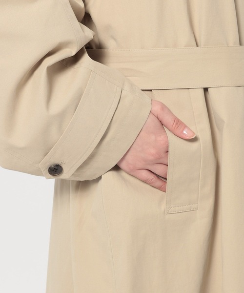 LOWRYS FARM（ローリーズファーム）の「ステンカラーコート 636403（ステンカラーコート・レディース・ベージュ/ネイビー・FREE）」の18枚目の写真