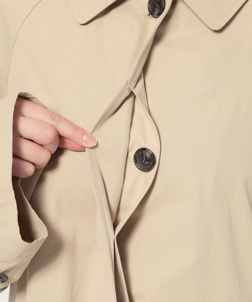 LOWRYS FARM（ローリーズファーム）の「ステンカラーコート 636403（ステンカラーコート・レディース・ベージュ/ネイビー・FREE）」の19枚目の写真