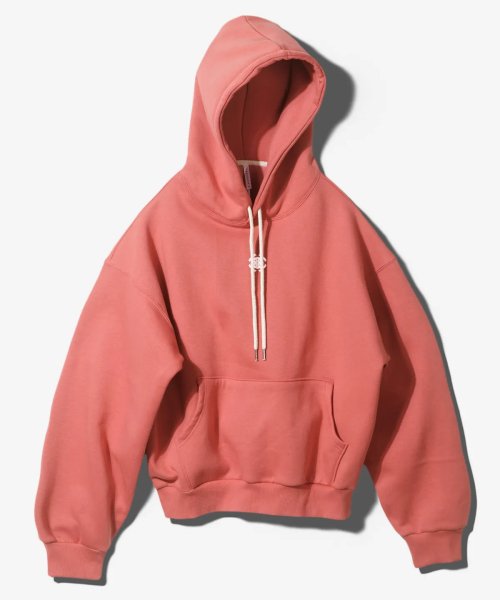 Shinbol overfit freestyle lining (шерсть) фудпарка — красный
