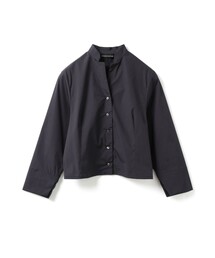 mizuiro ind スタンドカラーショートシャツ