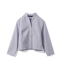 mizuiro ind スタンドカラーショートシャツ