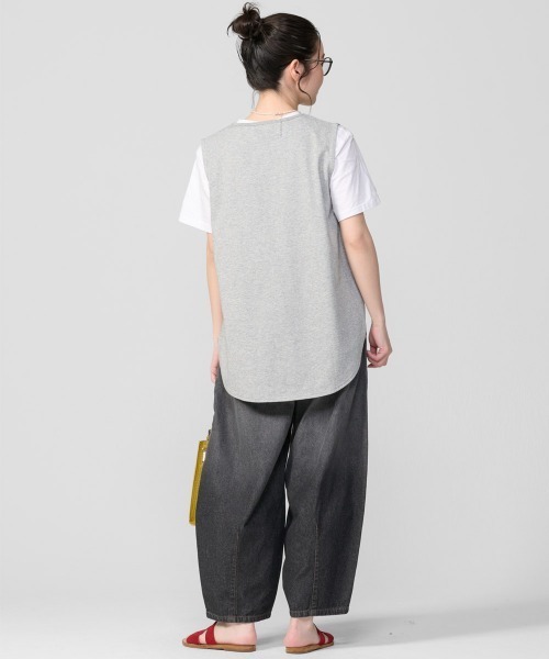 KRIFF MAYER Lady's Collection（クリフメイヤーレディースコレクション）の「【綿100%】バレルレッググラデーションパンツ（デニムパンツ・レディース・ダークブルー/ブラック/ライトブルー・MEDIUM/LARGE）」の11枚目の写真