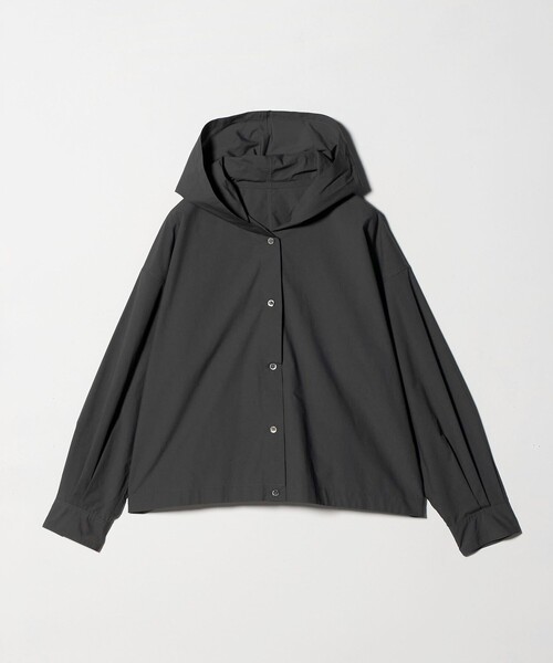 BEAUTY&YOUTH UNITED ARROWS（ビューティーアンドユースユナイテッドアローズ）の「ポリエステルコットン フードシャツ（シャツ/ブラウス・レディース・ライトブルー/ベージュ/ダークグレー・FREE）」の5枚目の写真