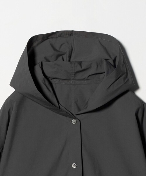 BEAUTY&YOUTH UNITED ARROWS（ビューティーアンドユースユナイテッドアローズ）の「ポリエステルコットン フードシャツ（シャツ/ブラウス・レディース・ライトブルー/ベージュ/ダークグレー・FREE）」の7枚目の写真