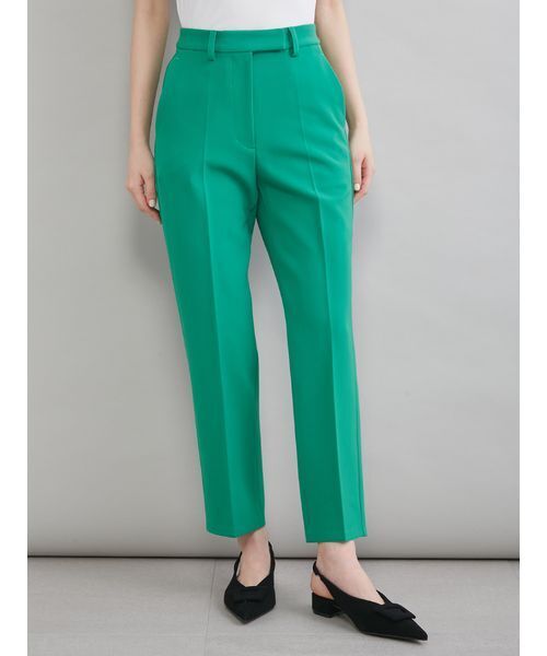 Mila Owen（ミラオーウェン）の「後ろゴムテーパードパンツ（その他パンツ・レディース・ホワイト/レッド/グリーン/ブラック・0/1/2/00）」の4枚目の写真