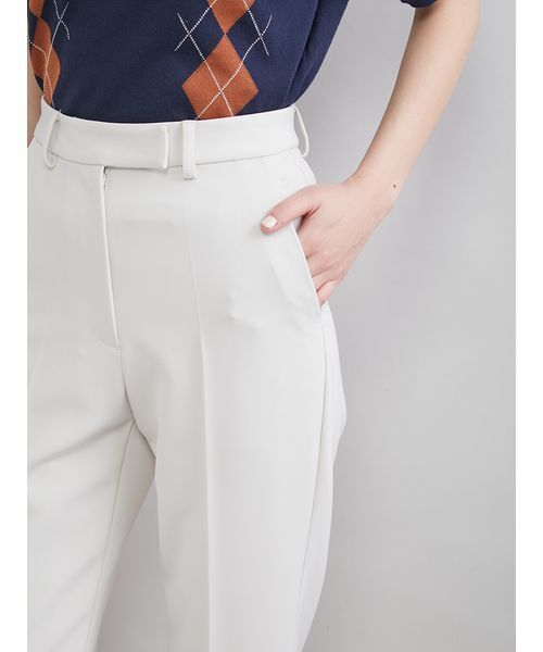 Mila Owen（ミラオーウェン）の「後ろゴムテーパードパンツ（その他パンツ・レディース・ホワイト/レッド/グリーン/ブラック・0/1/2/00）」の10枚目の写真