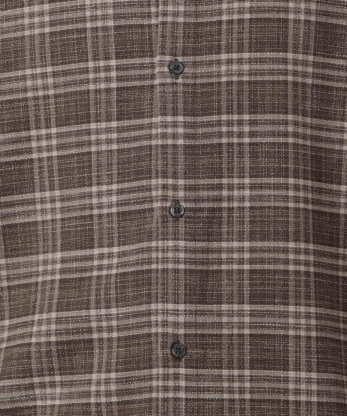 LAKOLE(ラコレ)の「メランジチェック長袖シャツ / 643811(シャツ/ブラウス・メンズ・ブルー/ベージュ・MEDIUM/LARGE)」の12枚目の写真