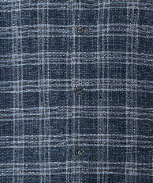 LAKOLE(ラコレ)の「メランジチェック長袖シャツ / 643811(シャツ/ブラウス・メンズ・ブルー/ベージュ・MEDIUM/LARGE)」の13枚目の写真