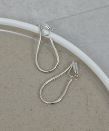 GALLARDAGALANTE | ドロップフープクリップイヤリング(ピアス(両耳用))