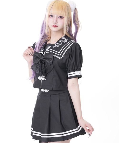 TRAVAS TOKYO - ililil　セットアップ　チャイナ TRAVAS TOKYO/トラバス トーキョー』セーラーチャイナセットアップ