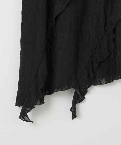 PAGEBOY（ページボーイ）の「カットレースキャミワンピース（チュニック・レディース・オフホワイト/ブラック・FREE）」の19枚目の写真