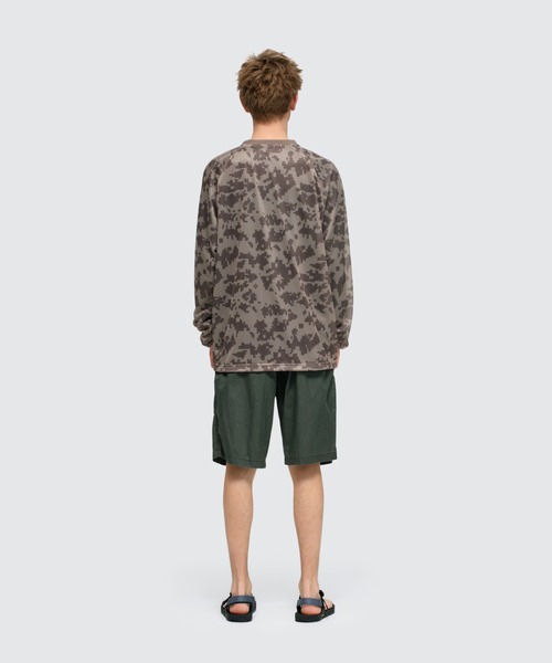 WILD THINGS(ワイルドシングス)の「プリントメッシュ L/S Tシャツ│PRINT MESH L/S TEE(Tシャツ/カットソー・メンズ・ブラック系その他7/ベージュ系その他6/グリーン系その他7・XL/L/M/S)」の5枚目の写真