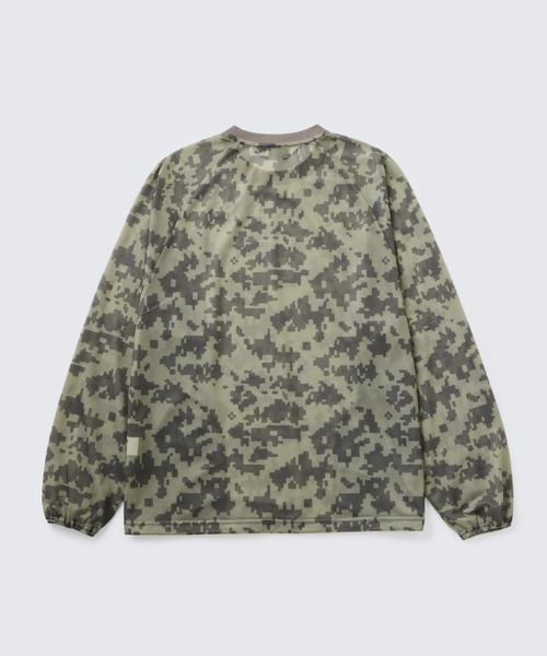 WILD THINGS(ワイルドシングス)の「プリントメッシュ L/S Tシャツ│PRINT MESH L/S TEE(Tシャツ/カットソー・メンズ・ブラック系その他7/ベージュ系その他6/グリーン系その他7・XL/L/M/S)」の10枚目の写真