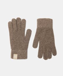 HALDEN（ハルデン）の「basic wool gloves (G001_brown)（手袋）」