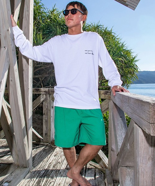 Quiksilver(クイックシルバー)の「QUIKSILVER/クイックシルバー ハーフパンツ ショートパンツ ウォークショーツ 19インチ EQYWS03915(その他パンツ・メンズ・ライトブルー/アッシュブラウン/ブラック/グリーン/ベビーピンク・M/S)」の14枚目の写真