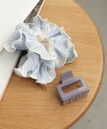 ANEMONE（アネモネ）の「プリーツシュシュクリップ（バレッタ/ヘアクリップ）」